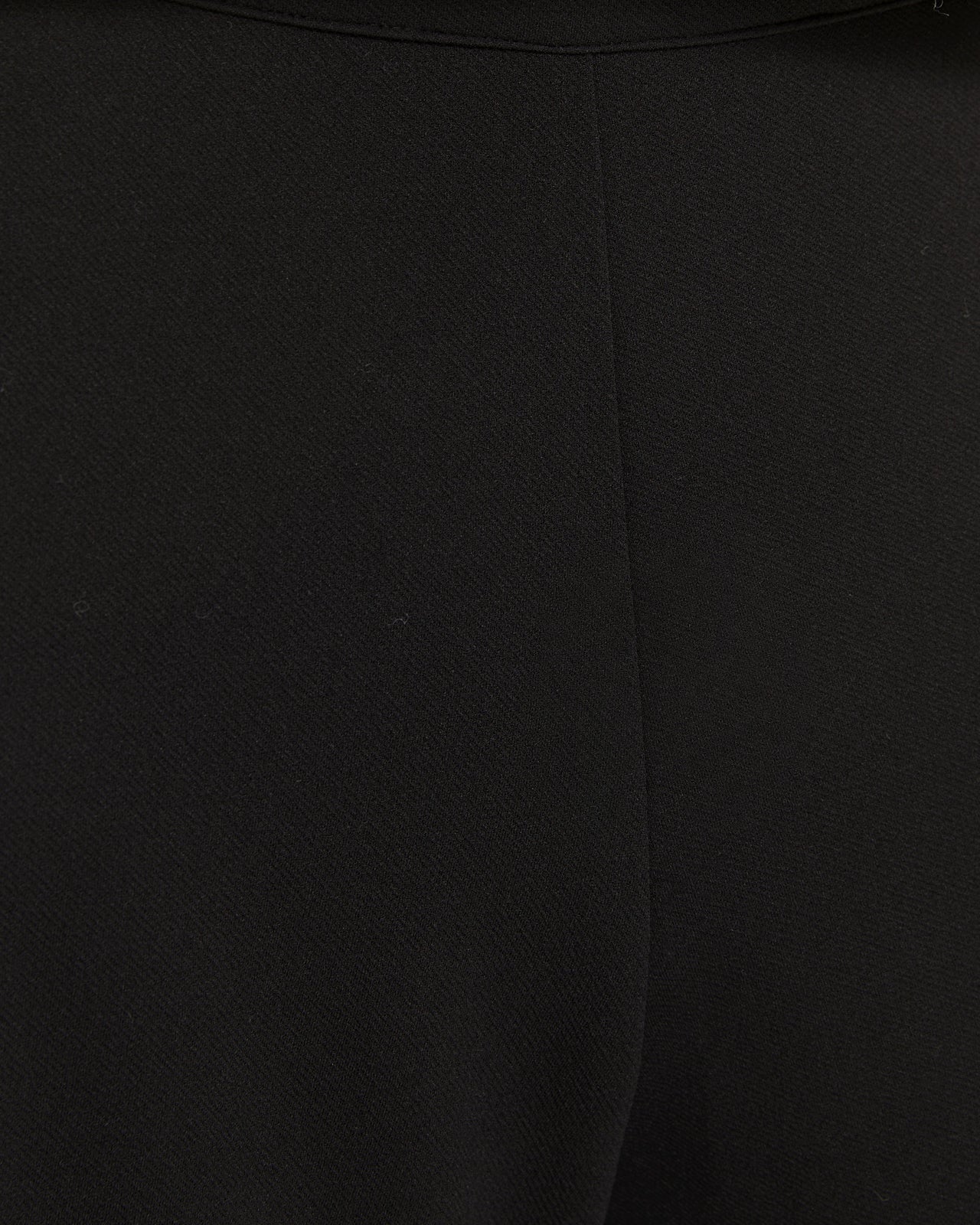Pantalon large en tricot pour femme avec taille élastique