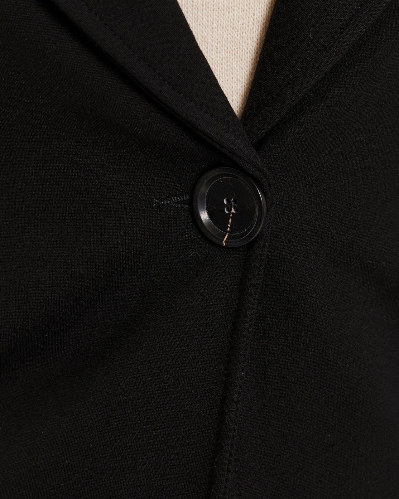 Women's blazer in Roma knit and welt pockets