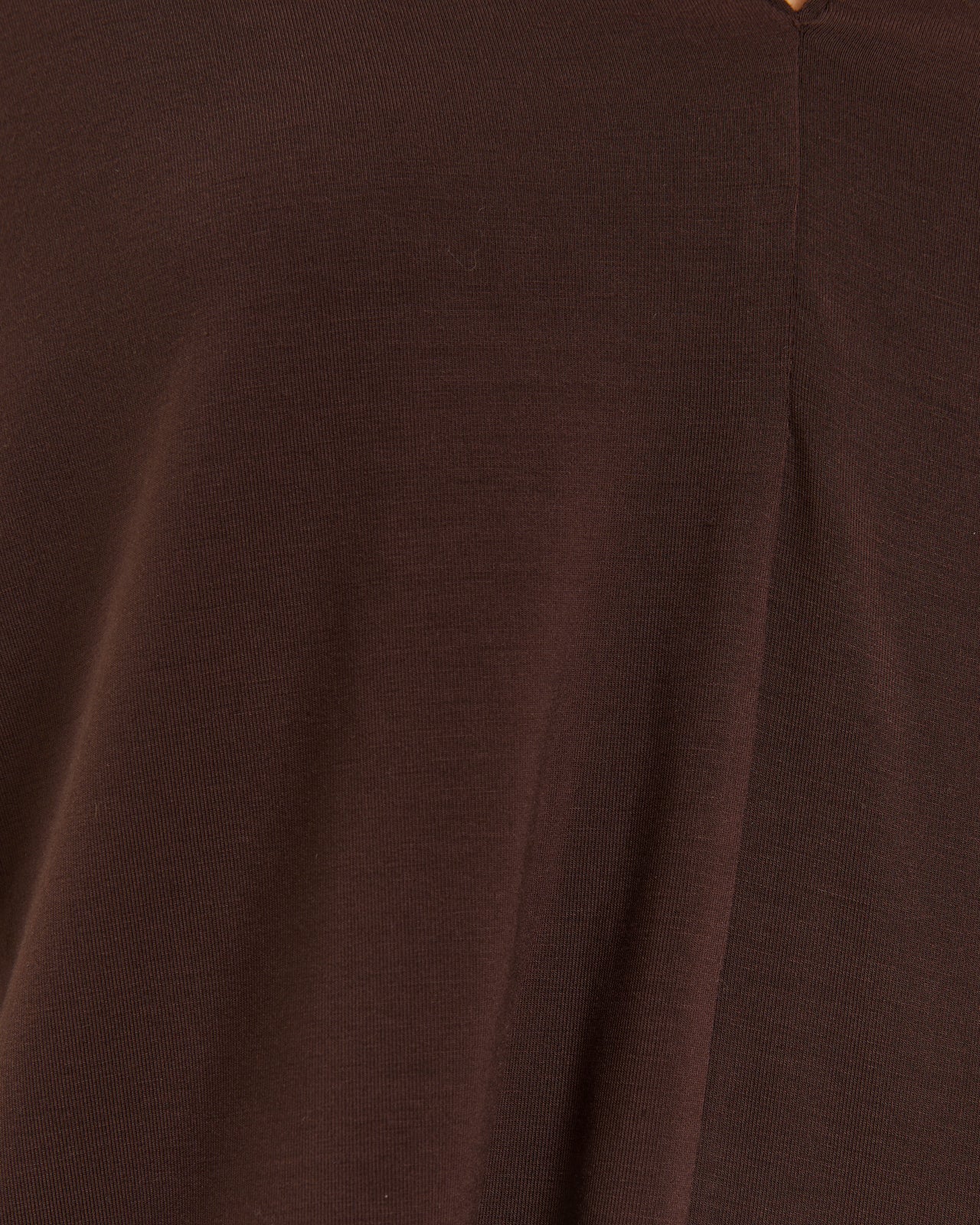 T-shirt à manches courtes et col en V pour femme