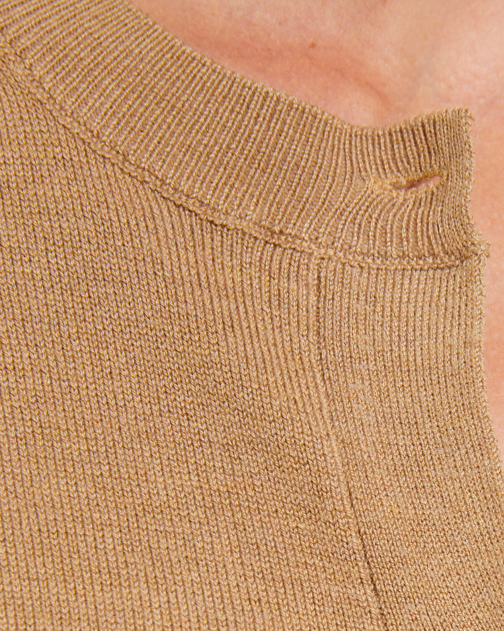 Cardigan basique à manches longues et col rond pour femme