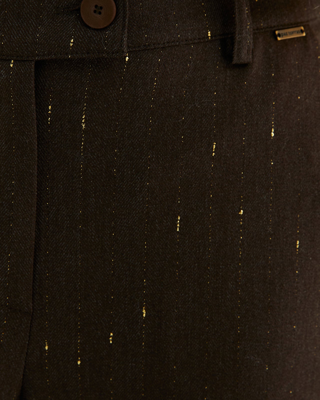 Pantalón recto de mujer tejido fantasía