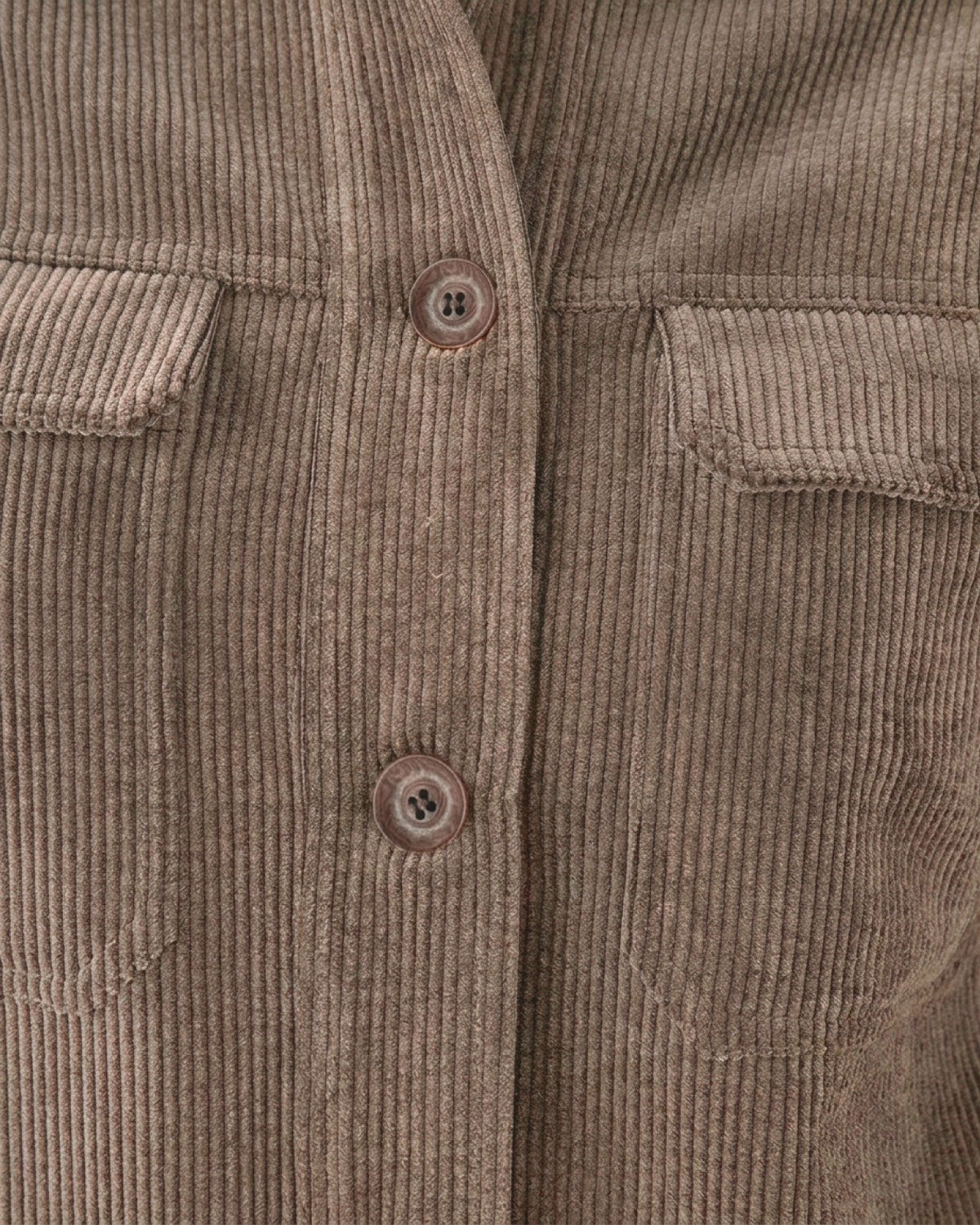 Chaqueta de mujer en pana tipo sobrecamisa