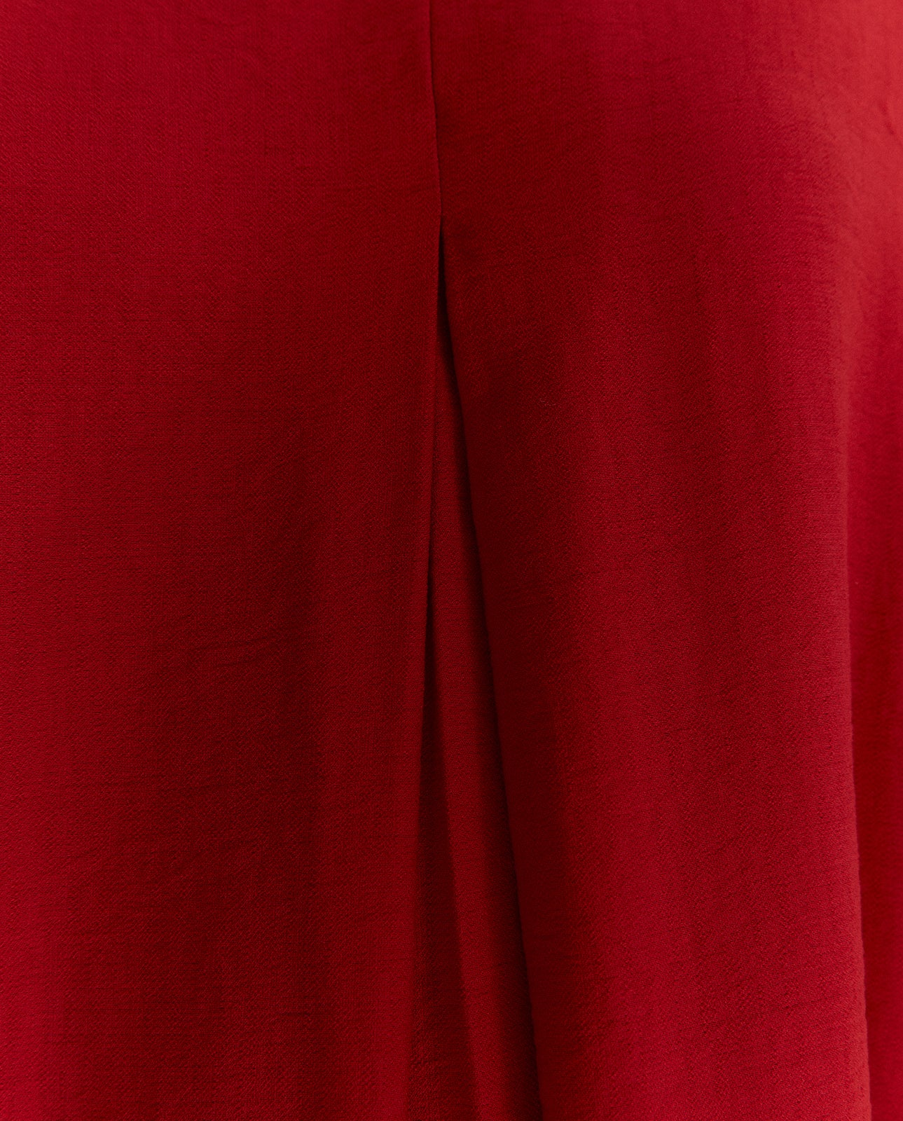 Vestido largo cuello pico manga francesa