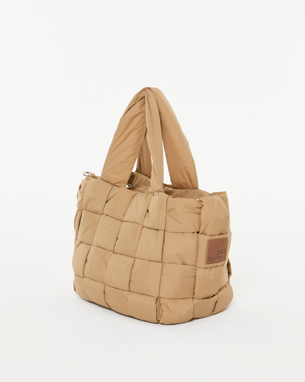 Grand sac femme matelassé avec anses personnalisées