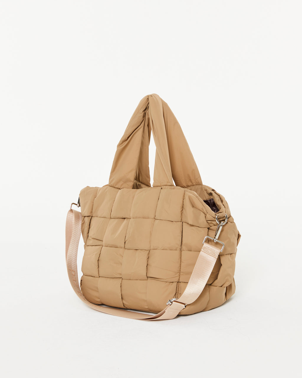 Grand sac femme matelassé avec anses personnalisées