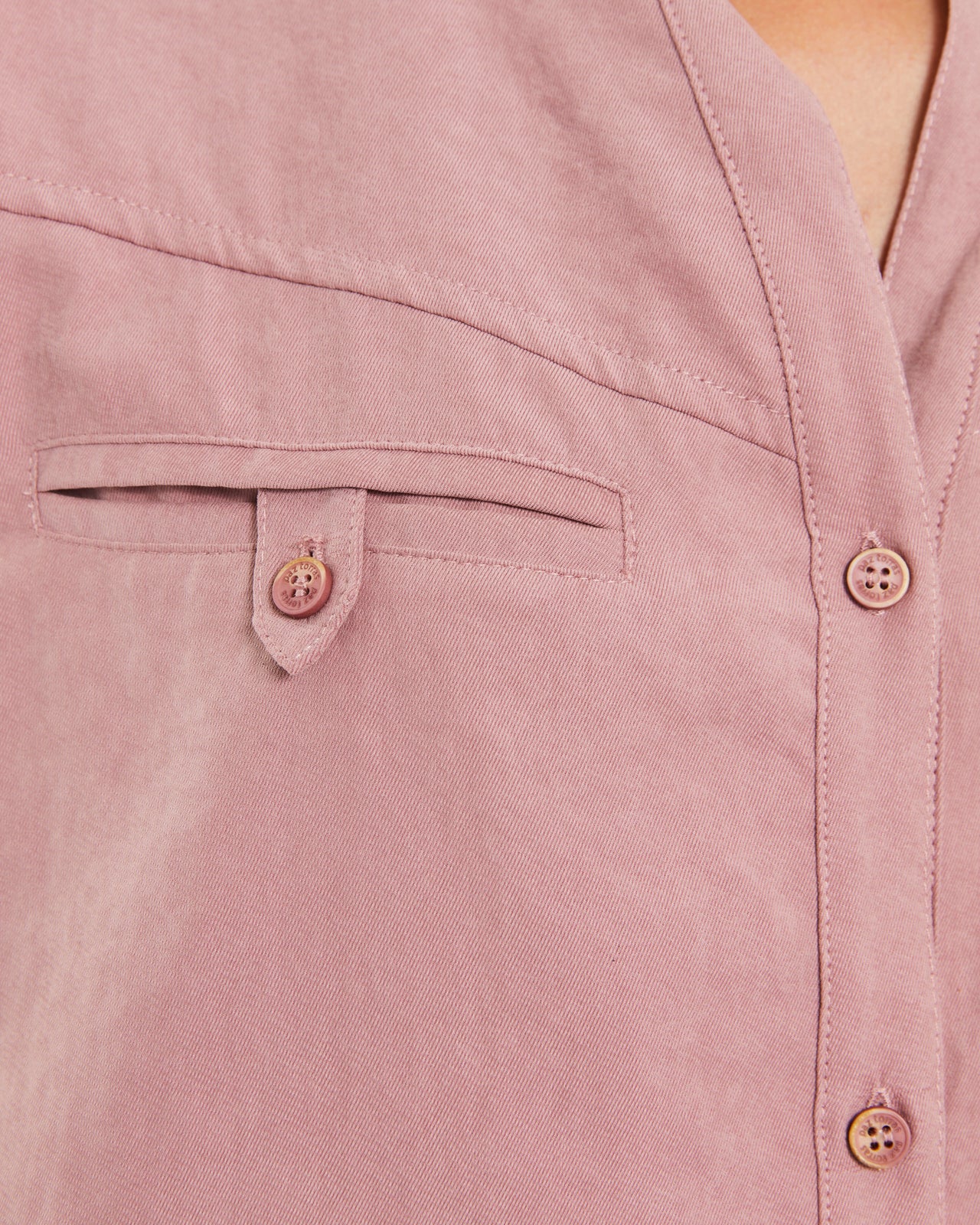 Camisa de mujer manga larga cuello mao forma pico