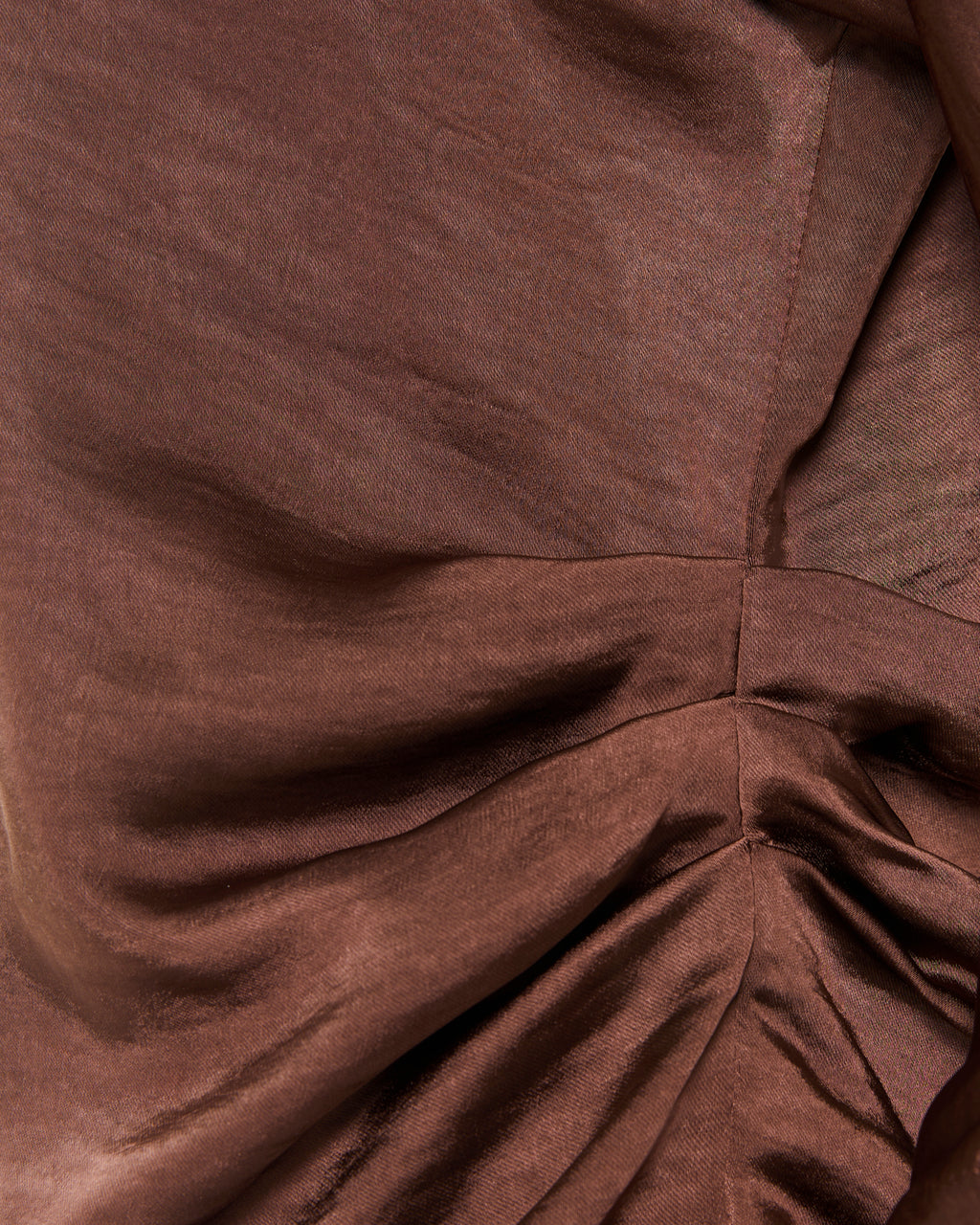 Chemisier en satin pour femme à manches françaises et encolure ronde