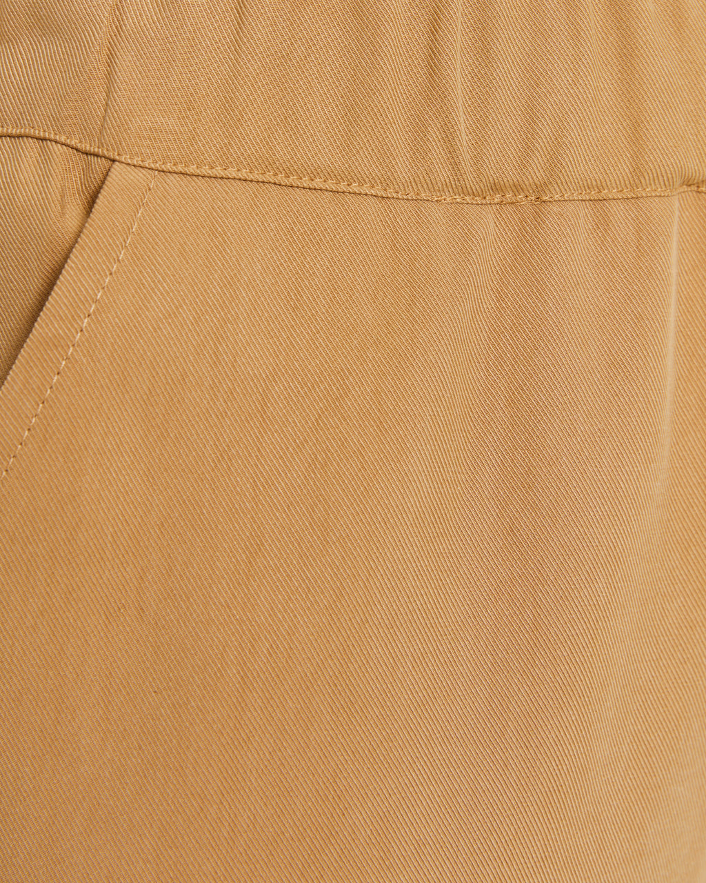 Pantalón recto de mujer tipo cargo cintura elástica