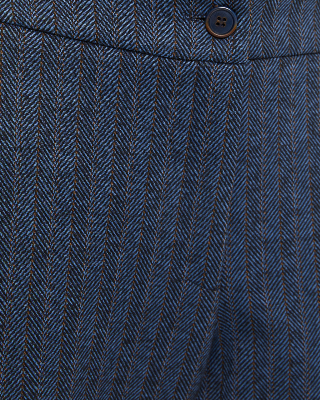Pantalon droit pour femme à motif à chevrons