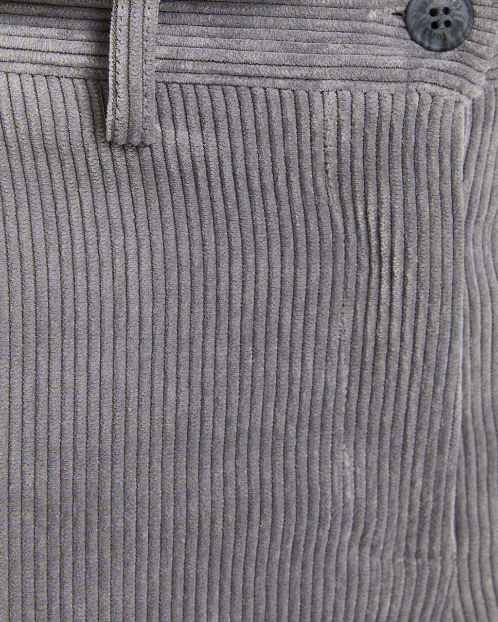 Pantalón recto de mujer de pana cintura elástica
