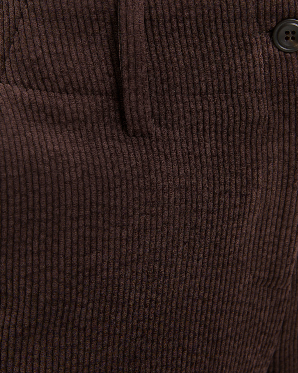 Pantalon en velours côtelé pour femme avec poches latérales