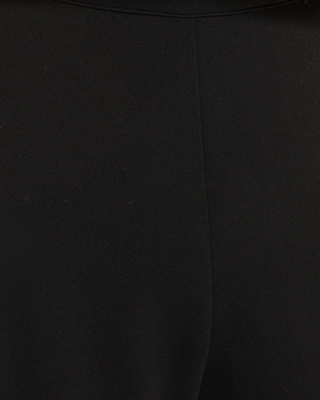 Pantalon large en tricot pour femme avec taille élastique