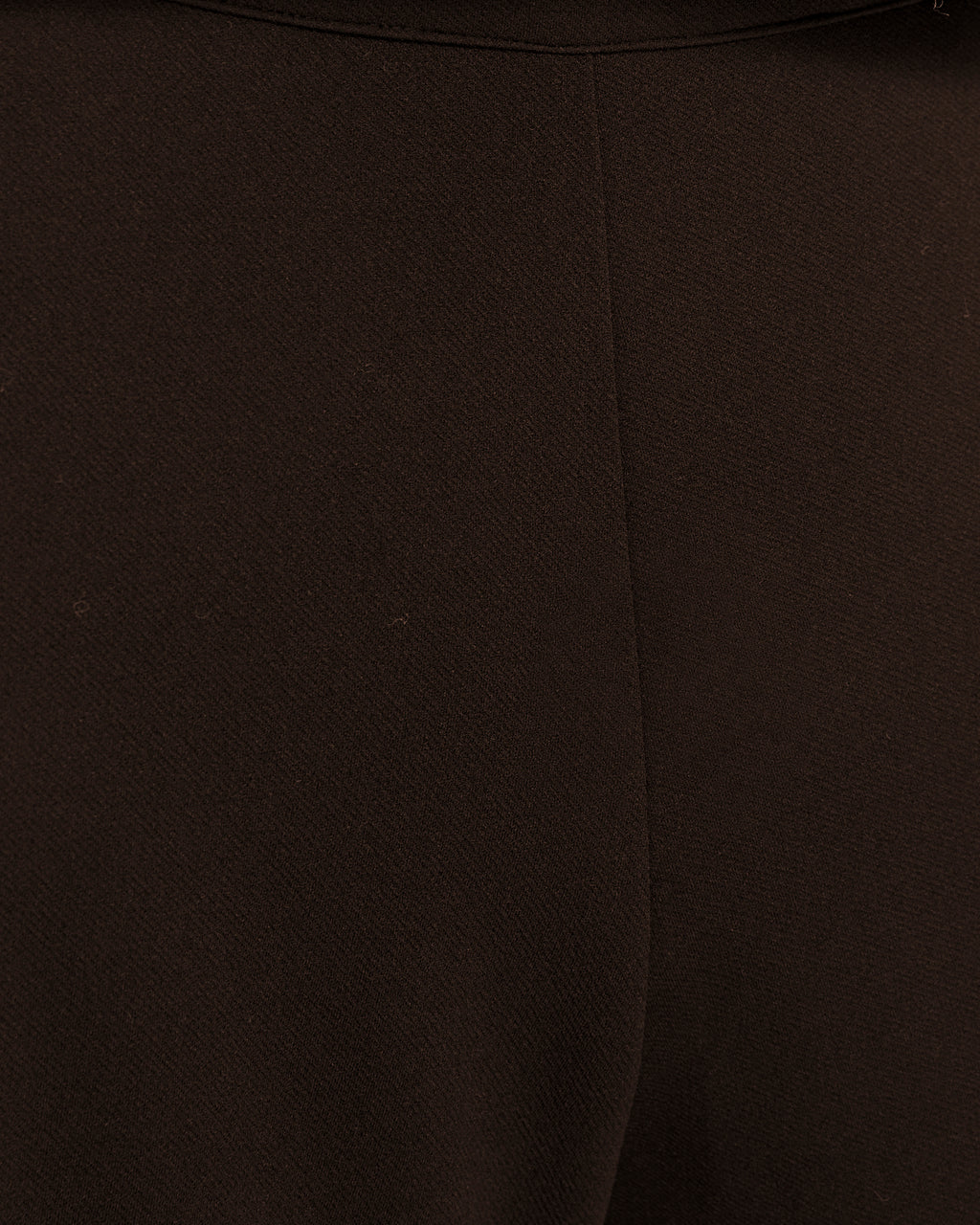 Pantalon large en tricot pour femme avec taille élastique