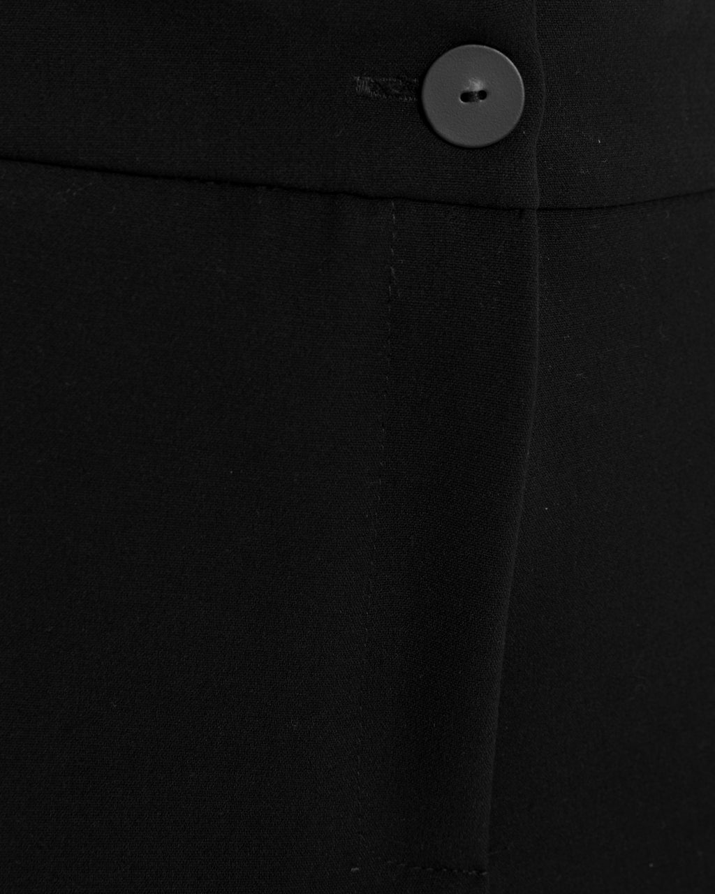 Pantalón recto de mujer en punto roma vuelta  bajo