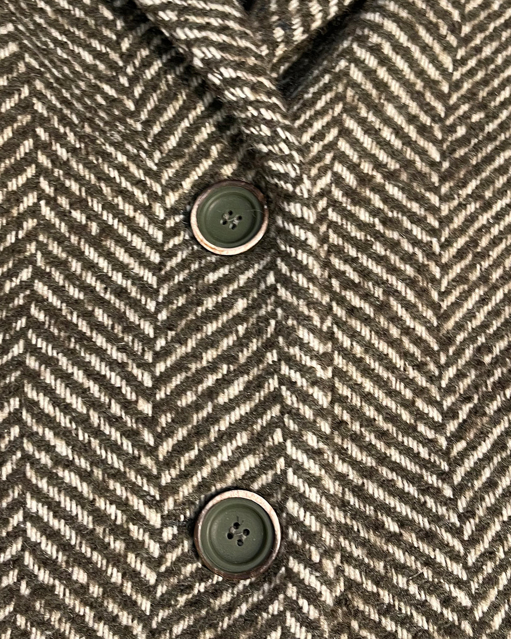 Abrigo de mujer estampado espiga con solapas