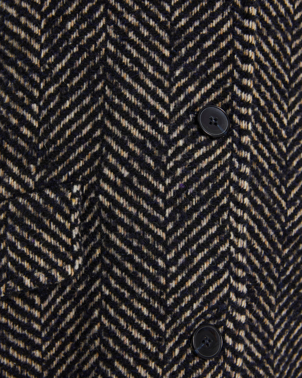 Abrigo de mujer estampado espiga  cuello alto