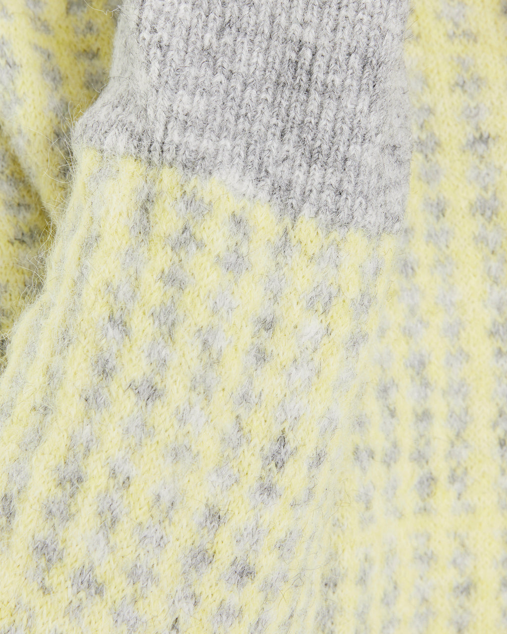 Jersey de mujer punto fantasía cuello redondo