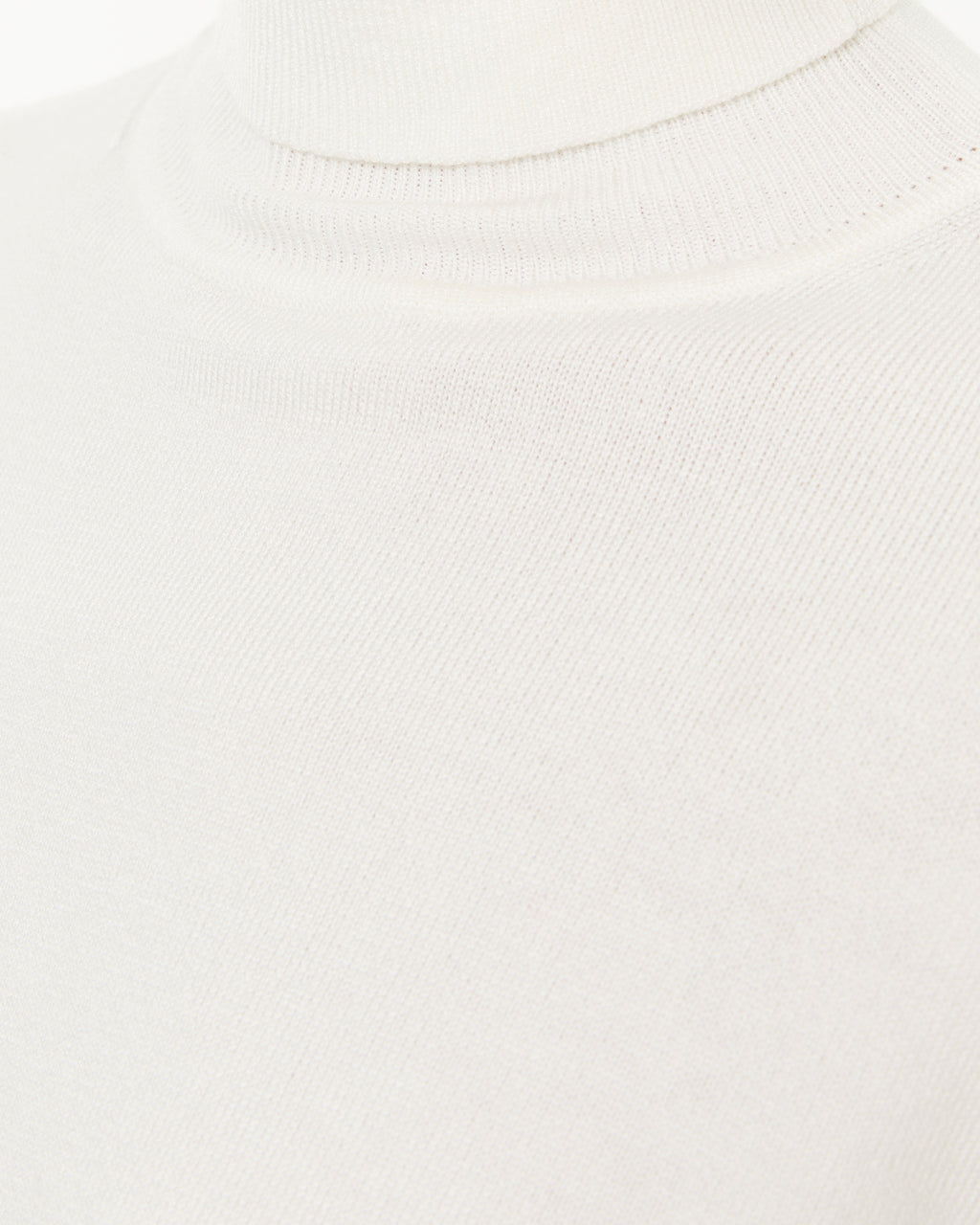 Jersey de mujer básico cuello alto manga larga
