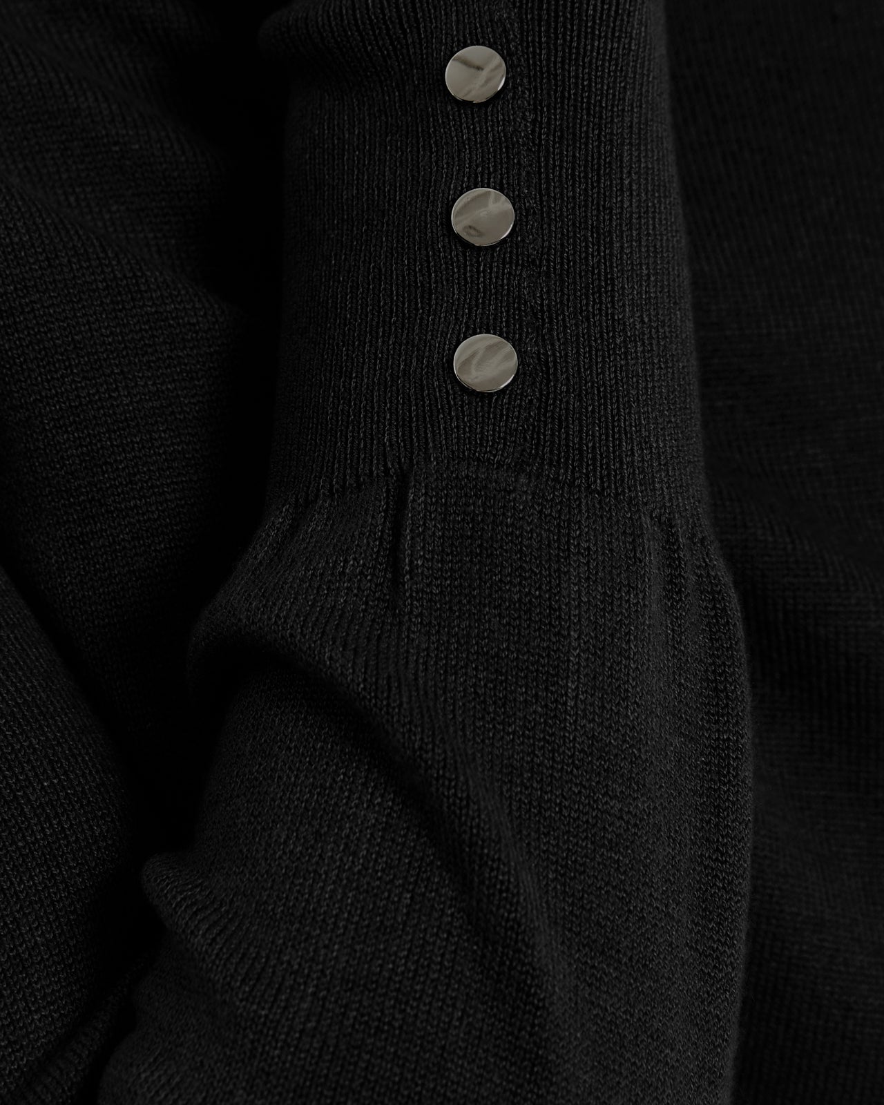 Jersey de mujer básico cuello alto manga larga