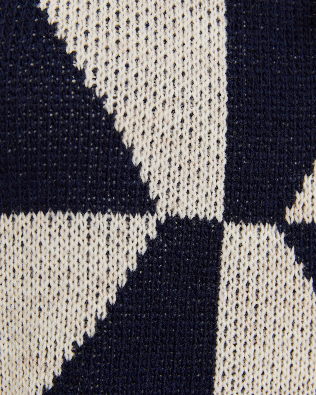 Jersey de mujer jaquard de rombos