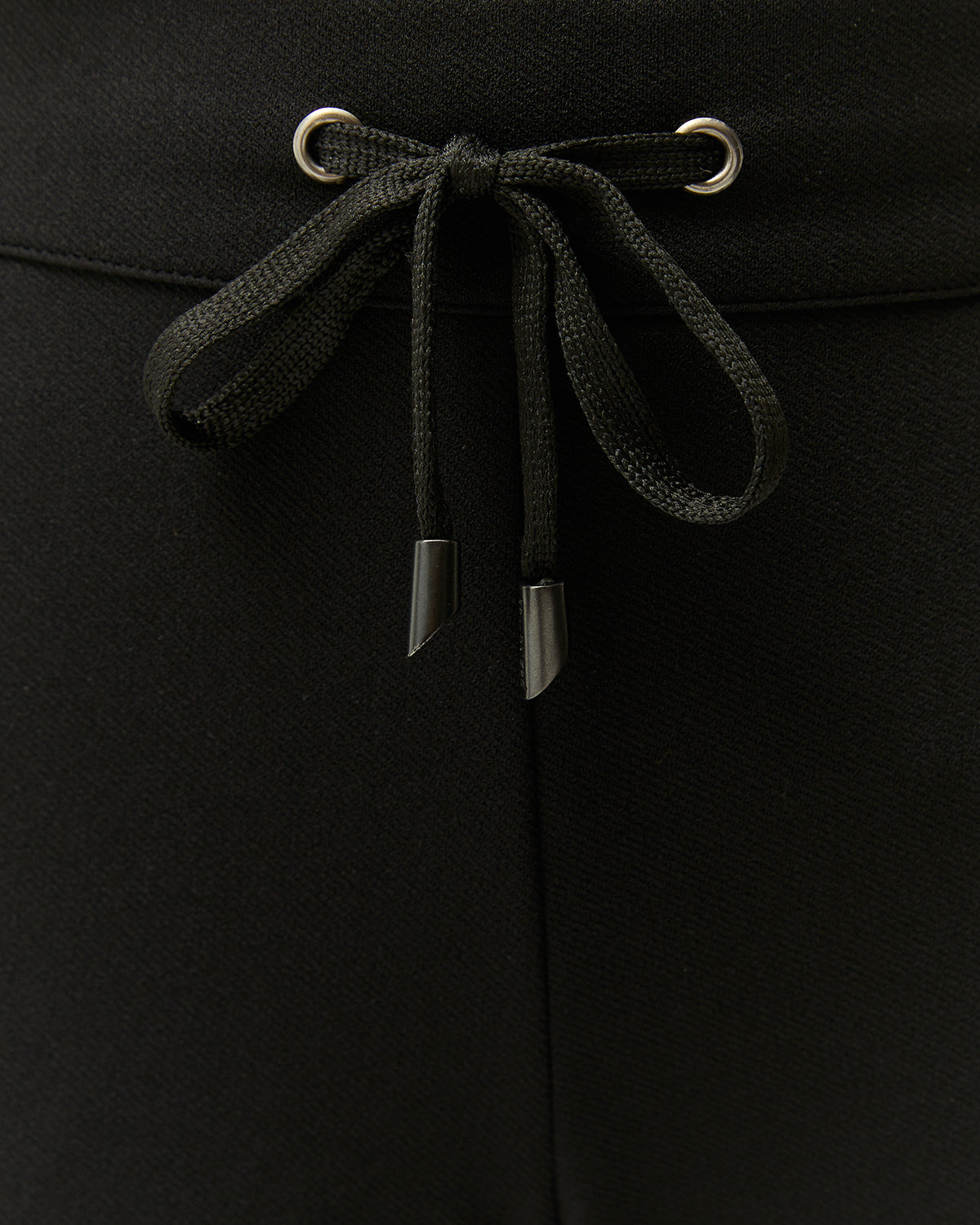 Pantalón tobillero de mujer punto liso cintura elástica
