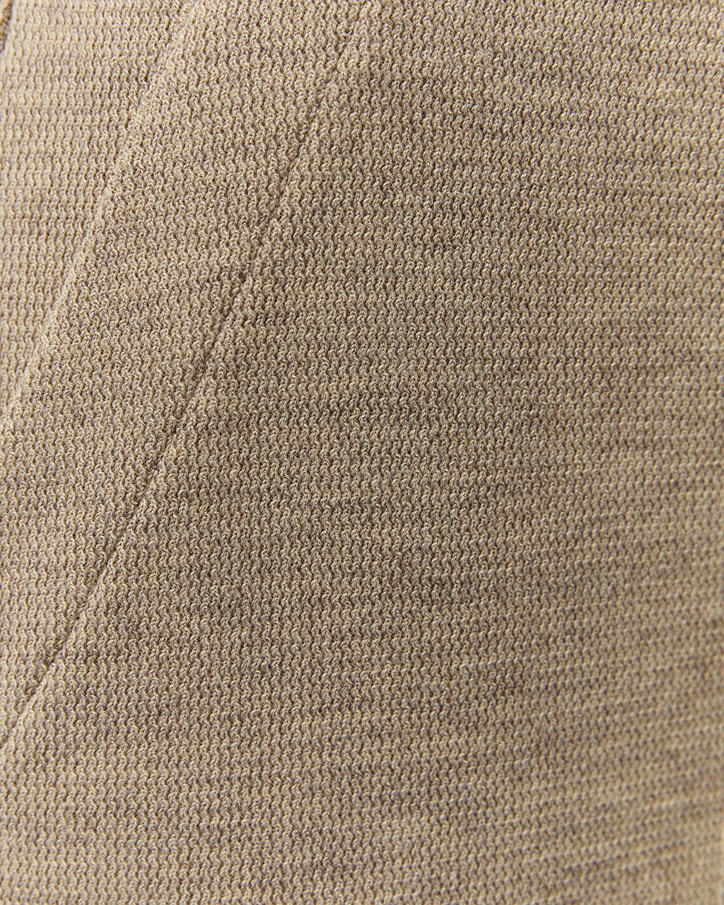 Pantalón ancho de mujer punto liso cintura elástica