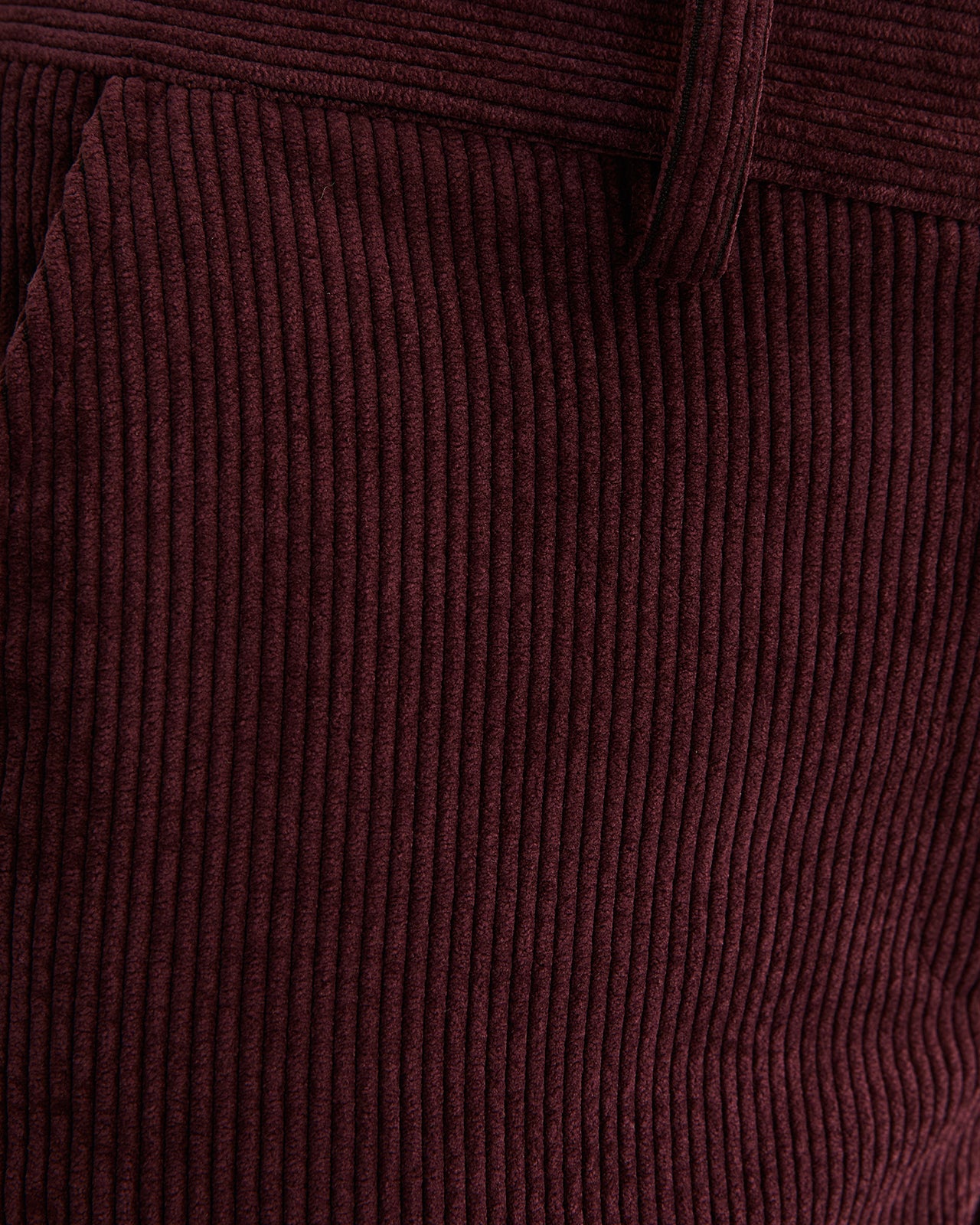 Pantalón tobillero de mujer pana cintura elástica
