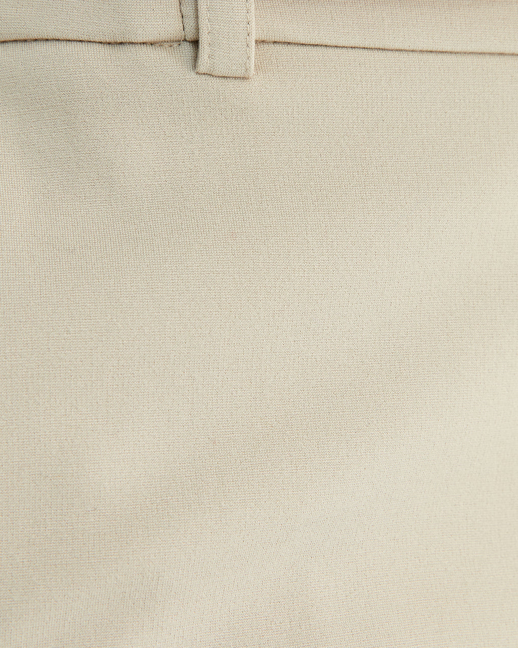 Pantalón tobillero de mujer punto liso cintura elástica