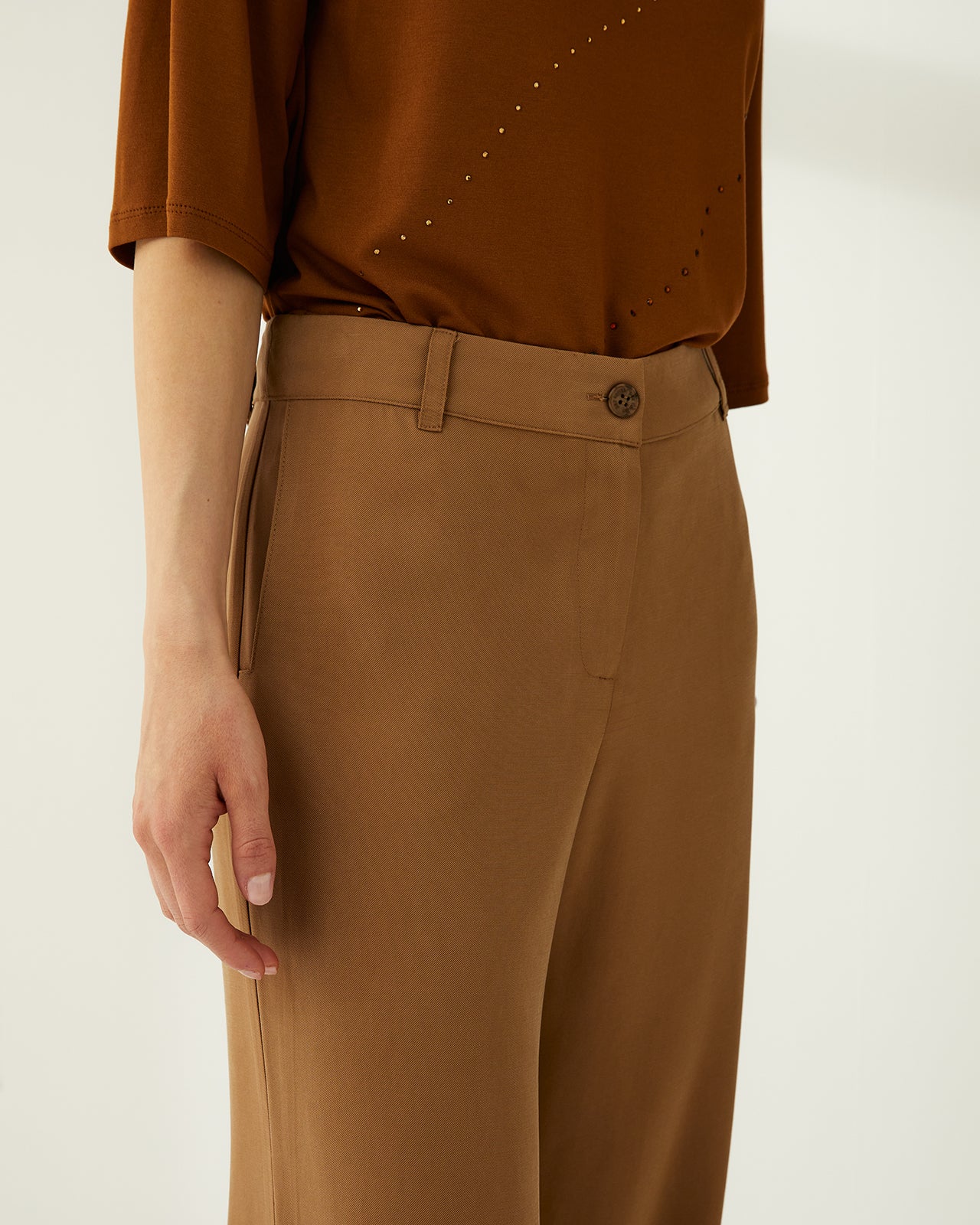 Pantalón de mujer ancho