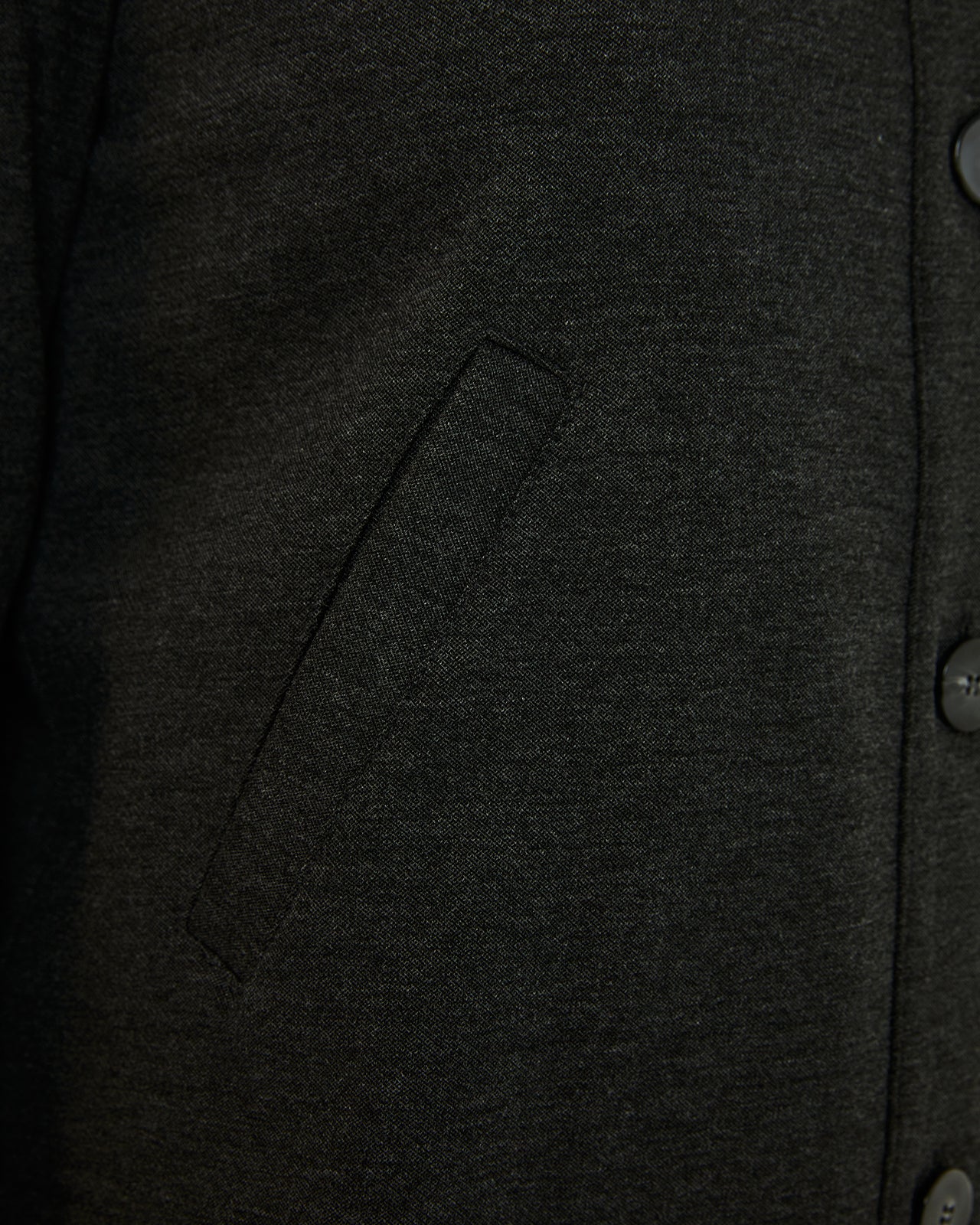 Chaqueta de mujer punto liso tipo bomber