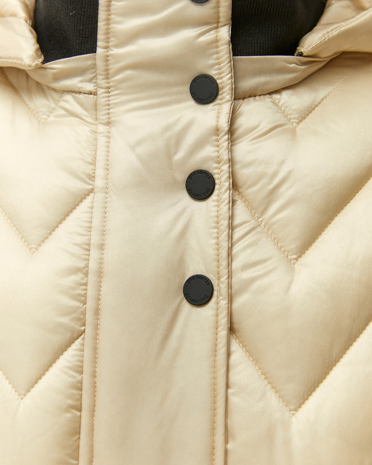 Parka de mujer acolchada capucha desmontable