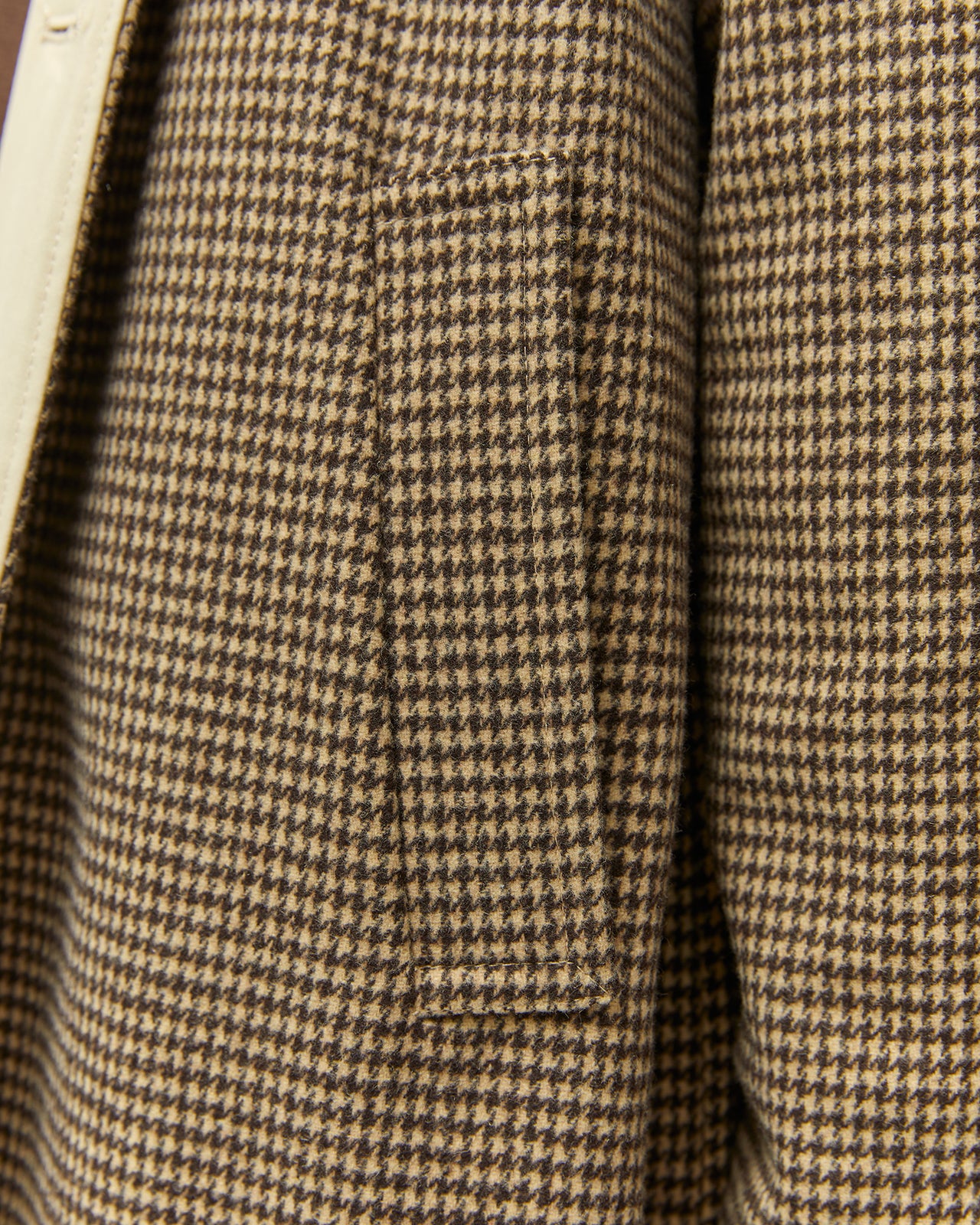 Gabardina larga de mujer reversible