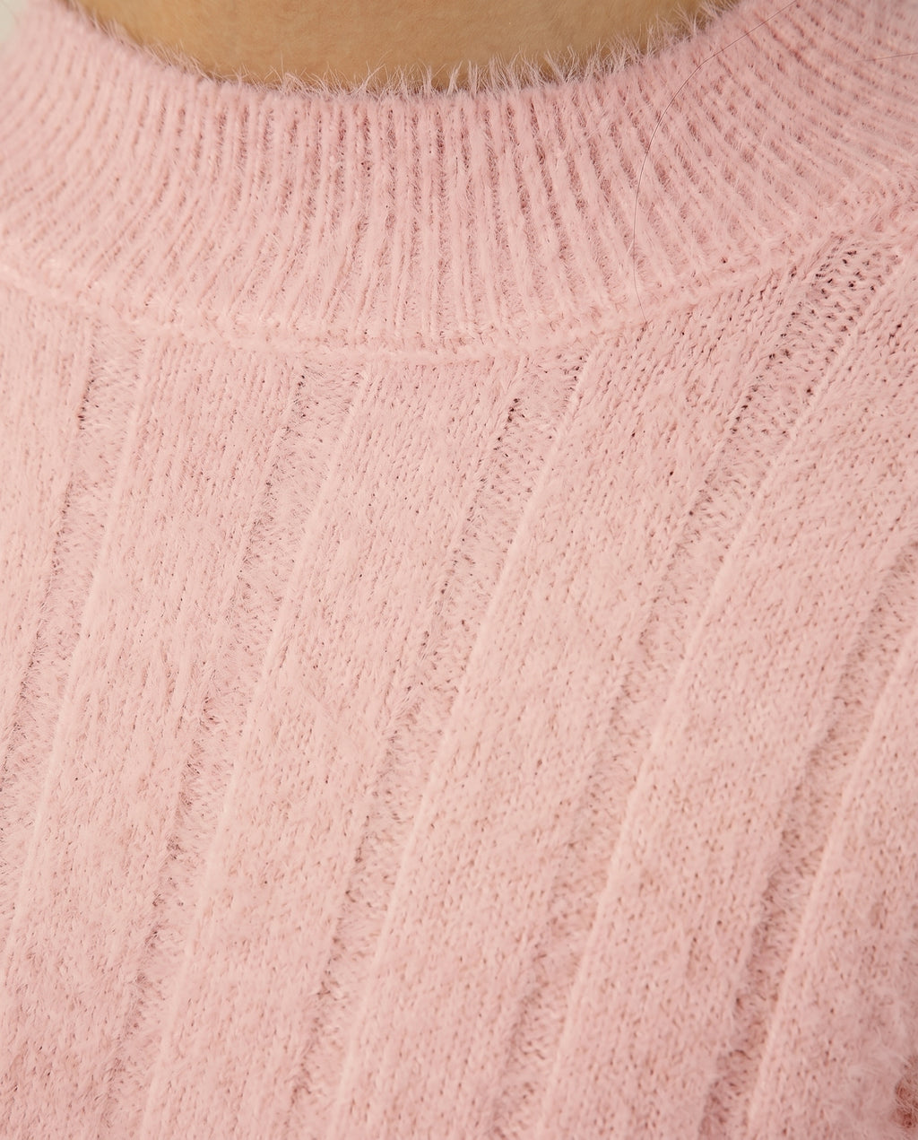 Jersey de mujer cuello redondo manga ranglán