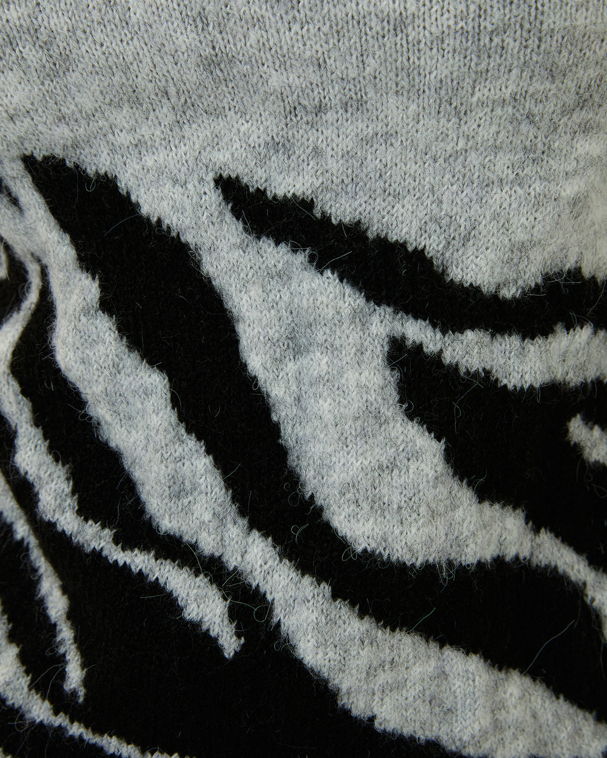 Jersey de mujer punto fantasía cuello redondo
