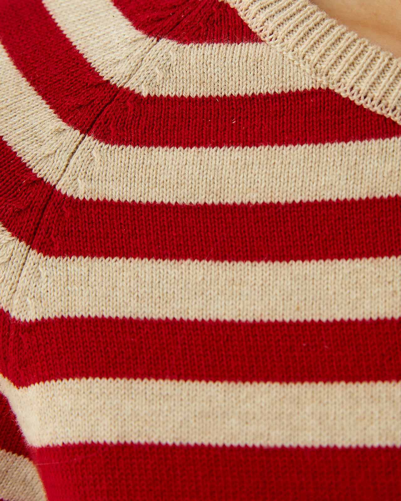 Jersey de mujer rayas cuello redondo manga corta