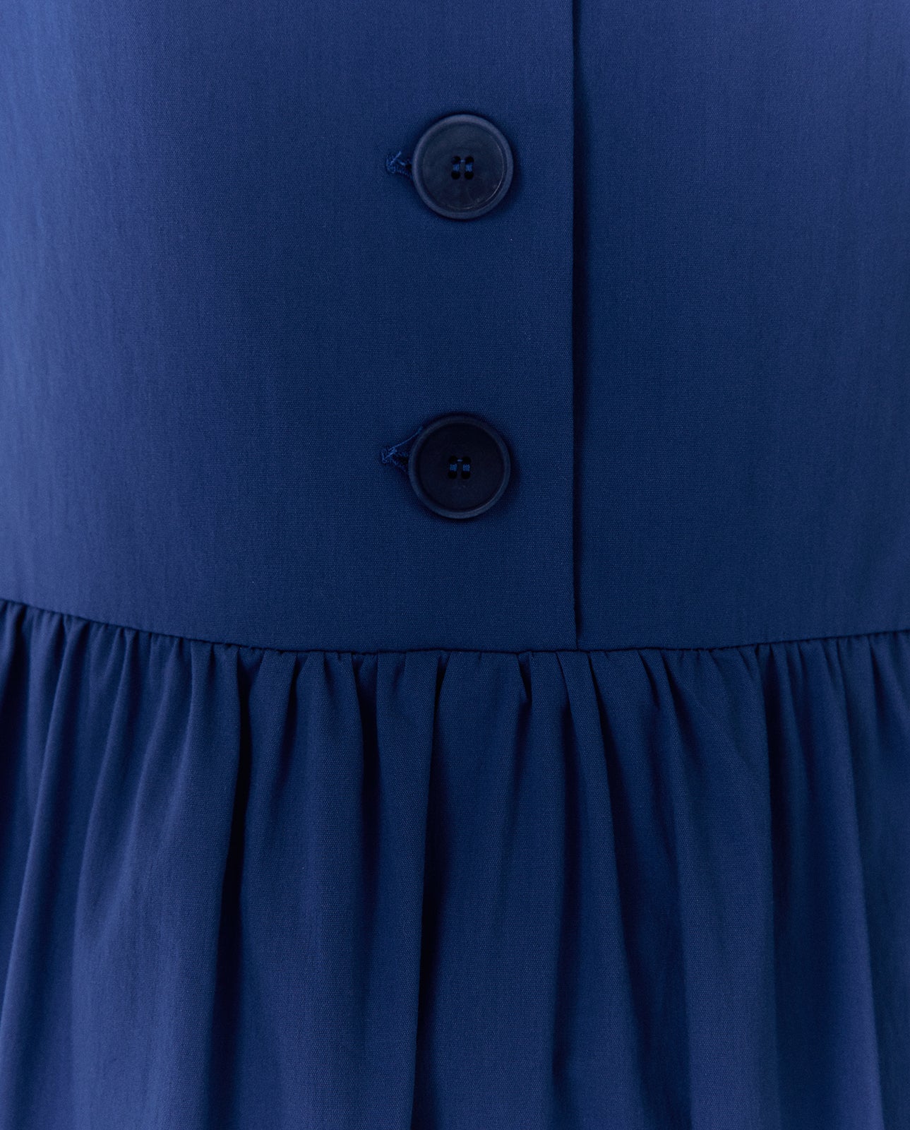 Vestido midi sin mangas cuello pico