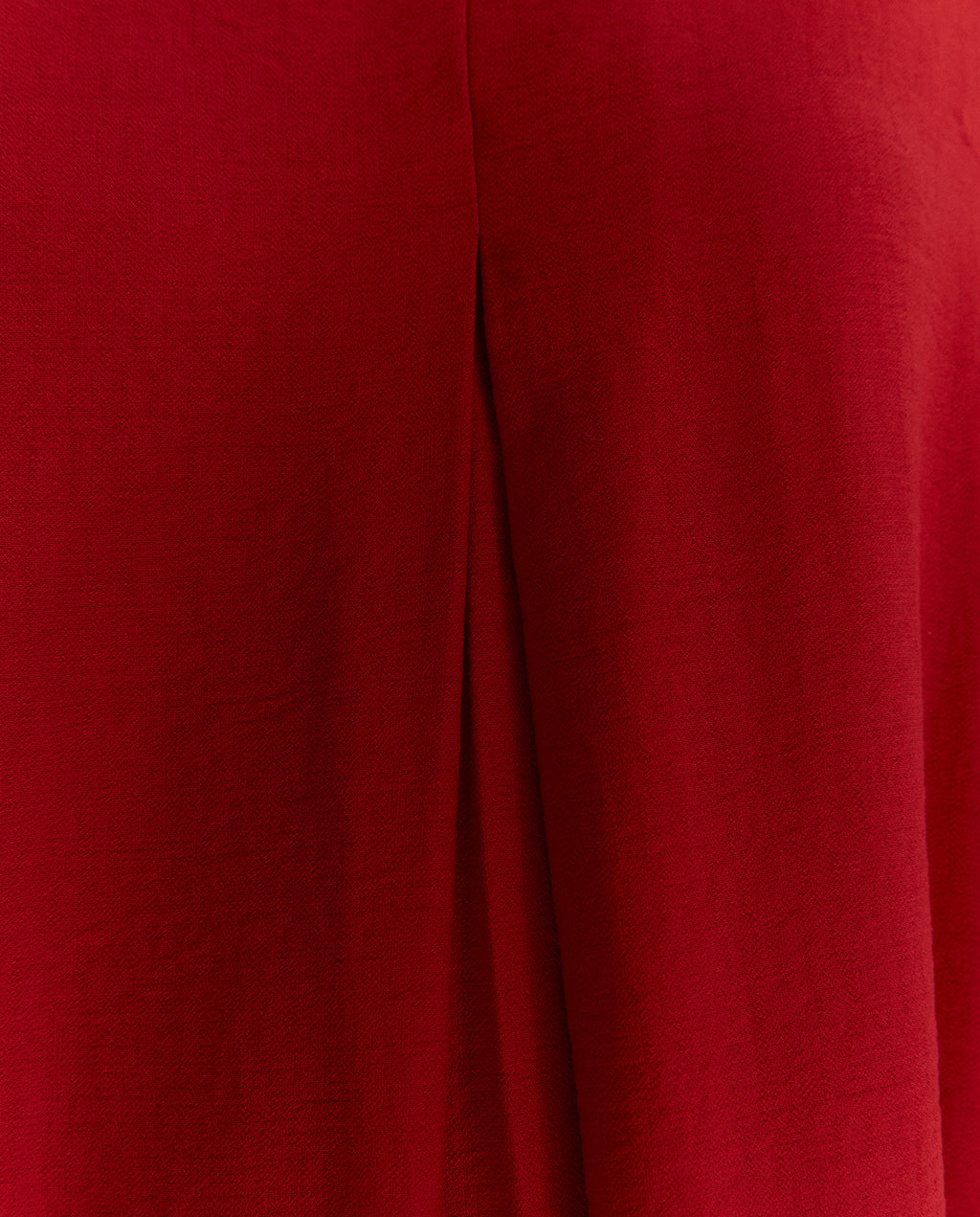 Vestido largo cuello pico manga francesa