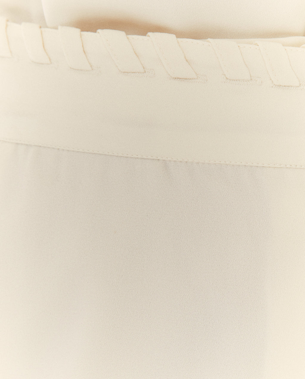 Pantalón recto de mujer tiro alto