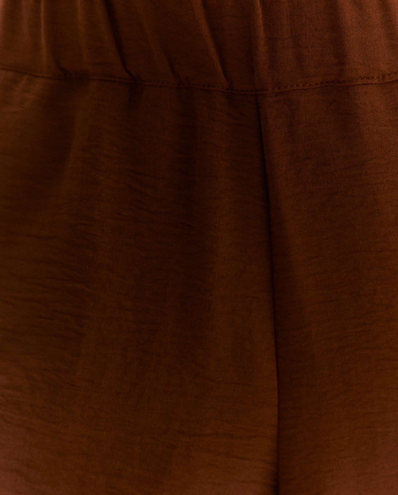 Pantalón recto de mujer cintura elástica