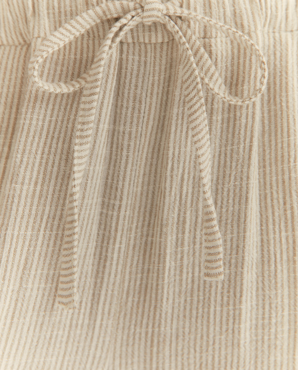 Pantalón de mujer estampado rayas cintura elástica