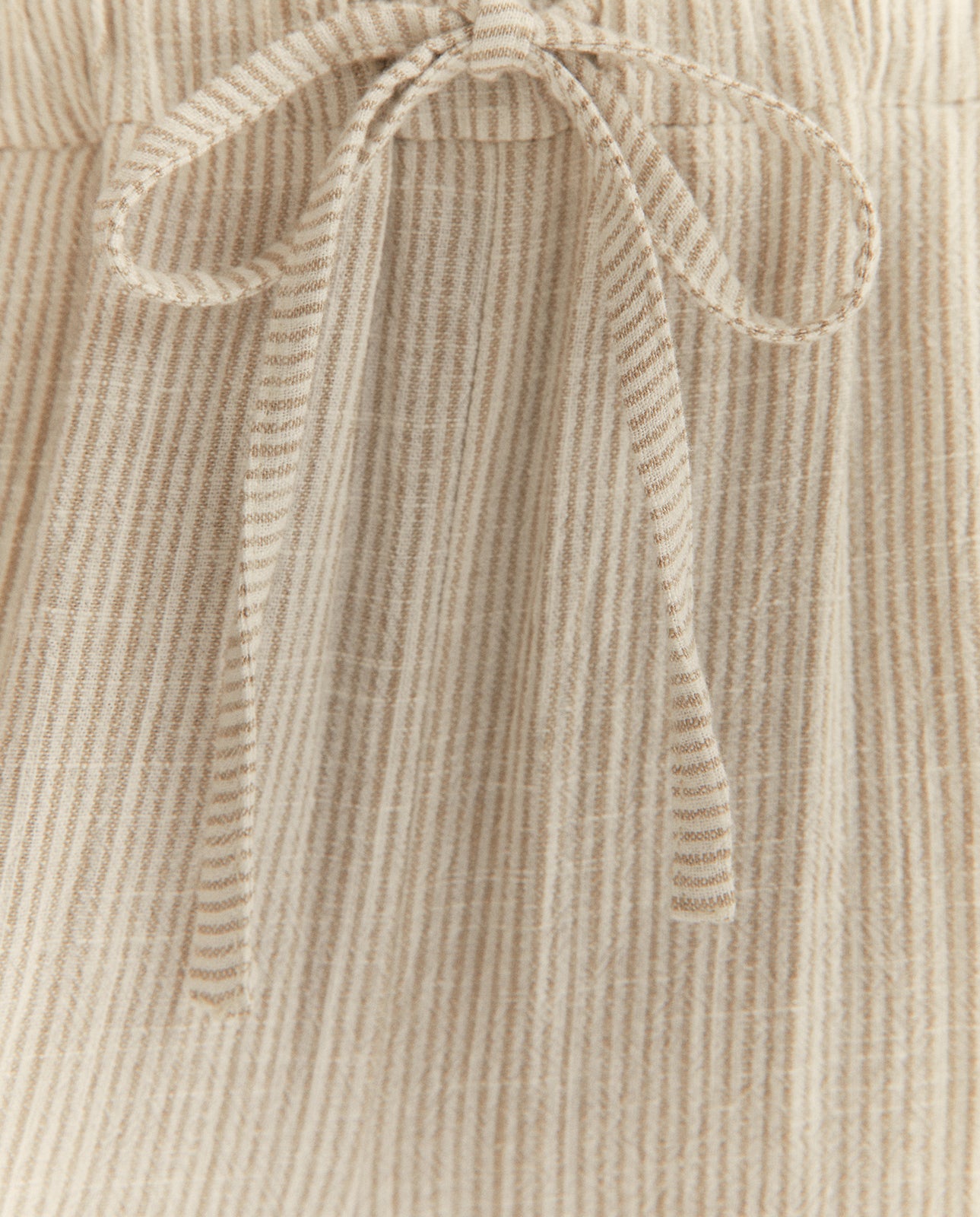 Pantalón de mujer estampado rayas cintura elástica