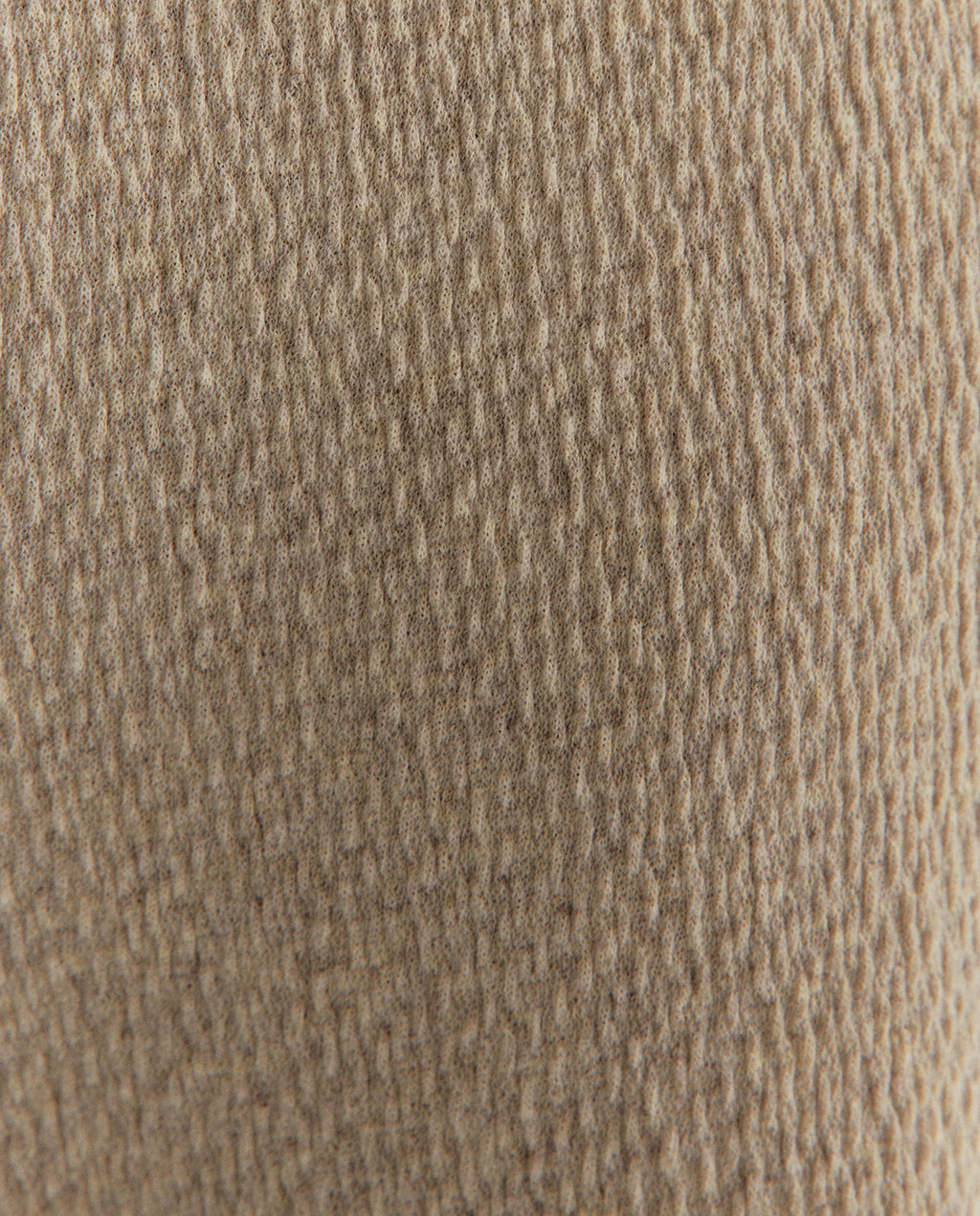 Pantalón ancho de mujer en punto cintura elástica