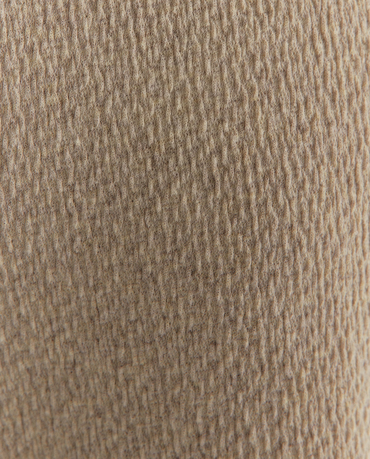 Pantalón ancho de mujer en punto cintura elástica