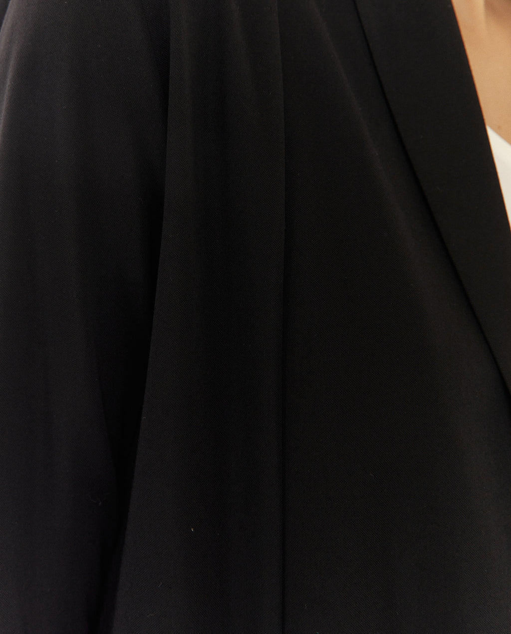 Chaqueta de mujer punto liso manga larga