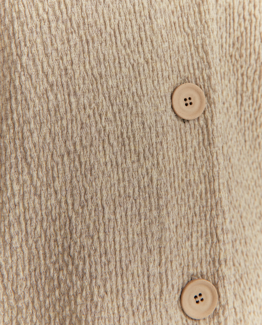 Chaleco de mujer en punto estructurado